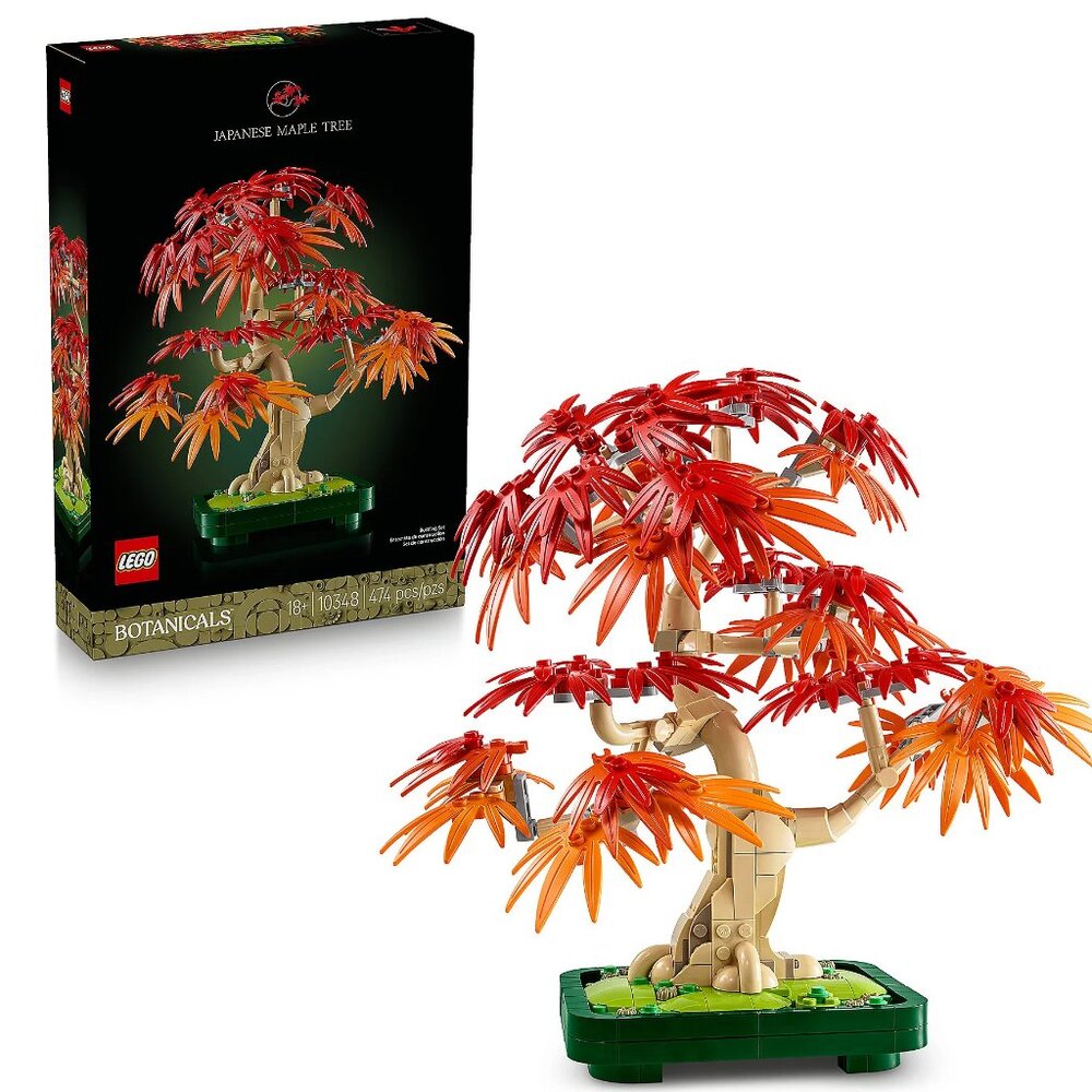 LEGO Botanicals Japanese Red Maple Bonsai Tree - NIB